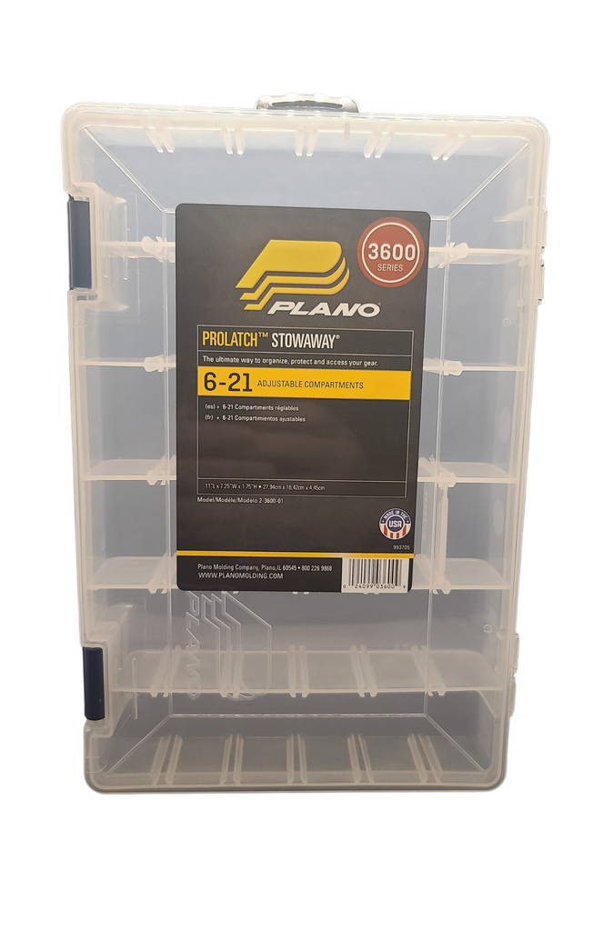Plano® PROLATCH STOWAWAY - 3600 Series (6-21 Adjustable Compartments)–  Zehnder Marketing Group